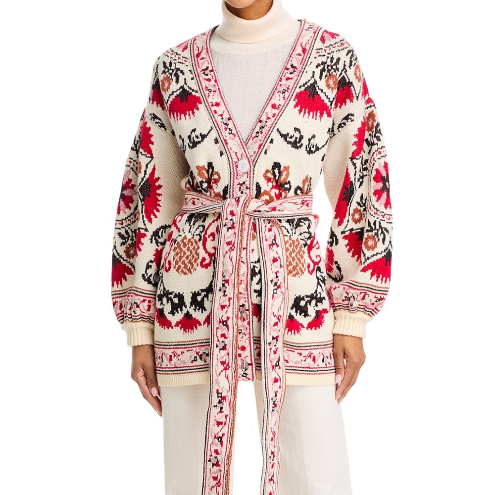 Brand New Farm Rio Cashew Mandala Cardigan
